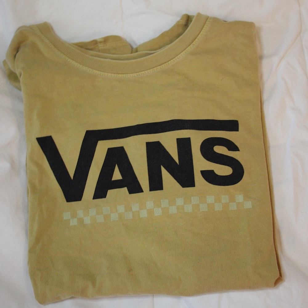 Yellow Vans Shirt